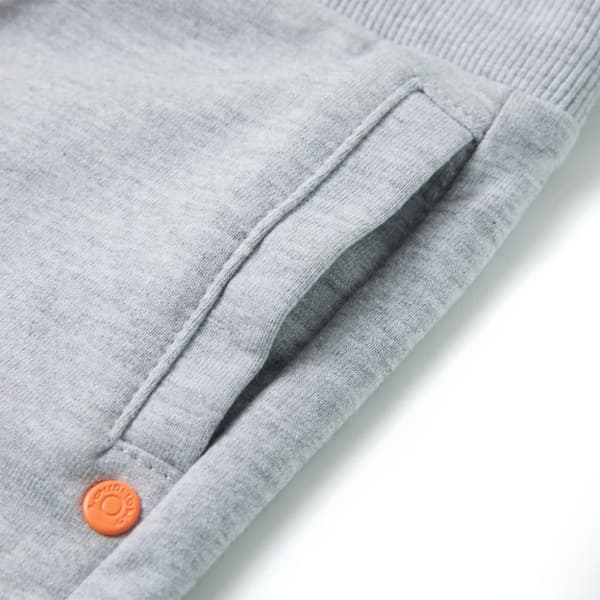 vidaXL Barneshorts med snor grå 104