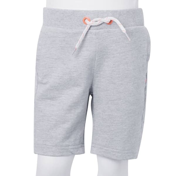 vidaXL Barneshorts med snor grå 104