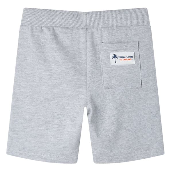 vidaXL Barneshorts med snor grå 104