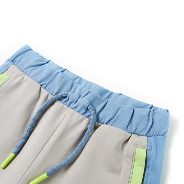 vidaXL Barneshorts med snor blå 116