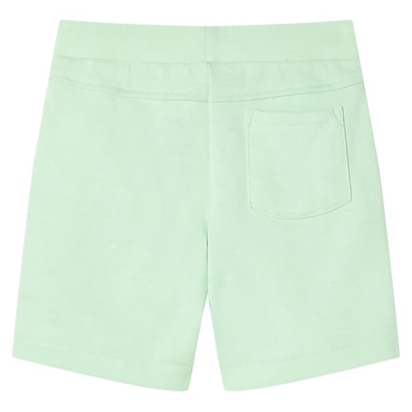 vidaXL Barneshorts med snor knallgrønn 104