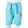 Miniatyrbild 8 av 8: vidaXL Barnshorts med snöre aquablå 104