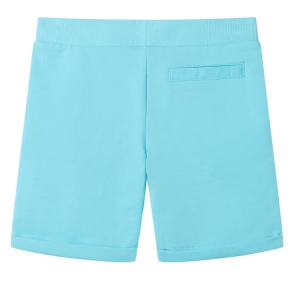 vidaXL Barnshorts med snöre aquablå 104