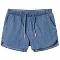 Miniatyrbilde 1 av 8: vidaXL Barneshorts denimblå 104