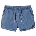 Miniatyrbilde 1 av 8: vidaXL Barneshorts denimblå 140