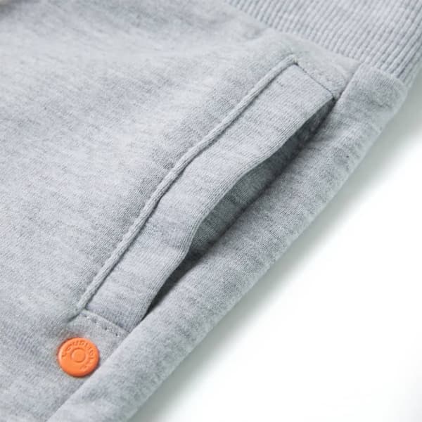 vidaXL Barneshorts med snor grå 128