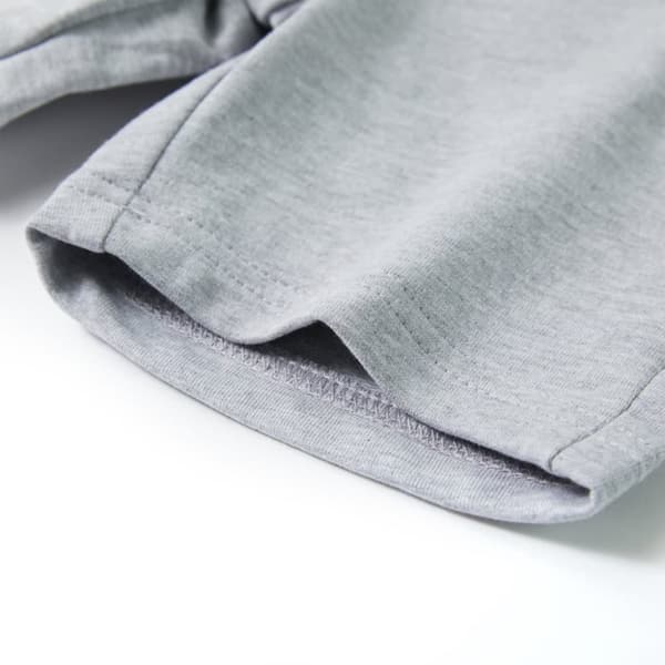 vidaXL Barneshorts med snor grå 128