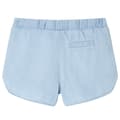 Miniatyrbilde 2 av 8: vidaXL Barneshorts myk denimblå 104