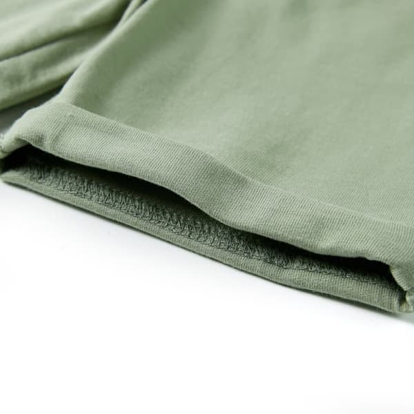 vidaXL Barnshorts med snöre blandad ljus khaki 128