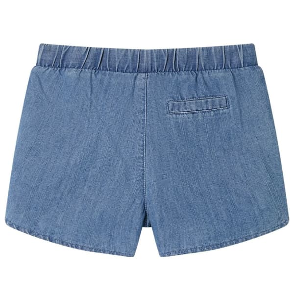 vidaXL Barneshorts denimblå 128