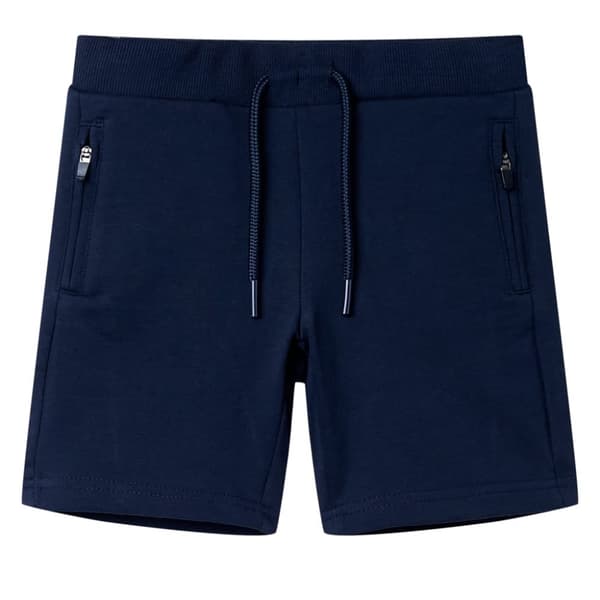 vidaXL Barnshorts marinblå 116