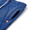 Miniatyrbilde 4 av 8: vidaXL Barneshorts med snor mørkeblå melert 116