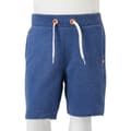 Miniatyrbilde 8 av 8: vidaXL Barneshorts med snor mørkeblå melert 116