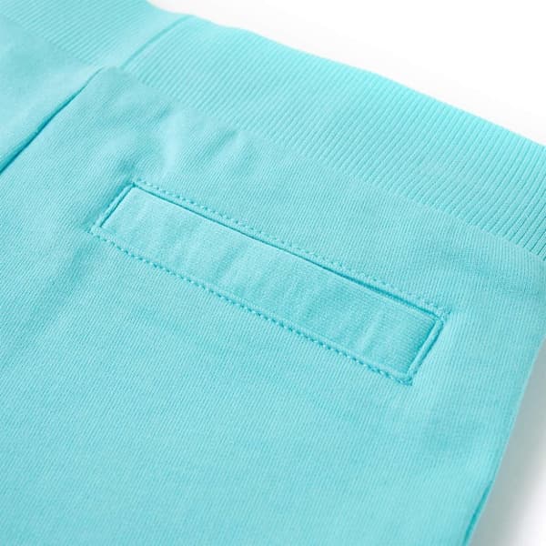 vidaXL Barneshorts med snor aqua 116