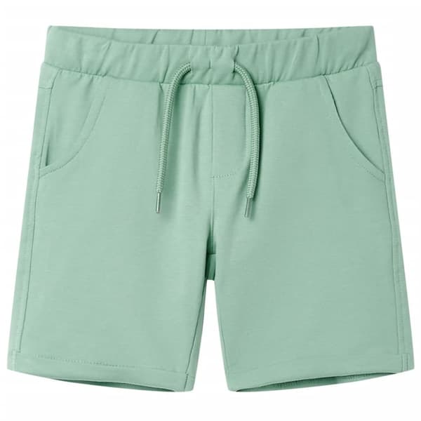 vidaXL Barneshorts med snor lysekaki 128