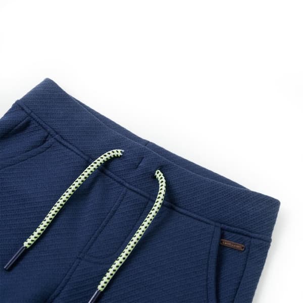vidaXL Barneshorts med snor mørkeblå 140