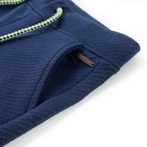 vidaXL Barneshorts med snor mørkeblå 140