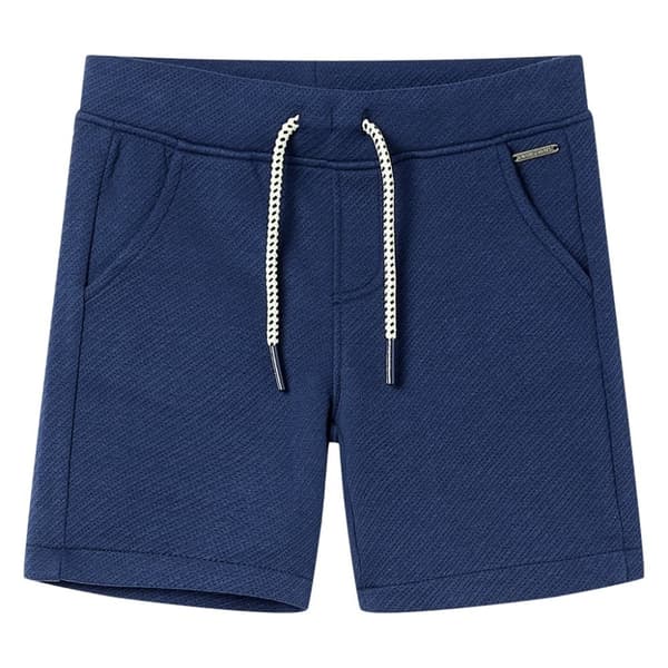 vidaXL Barneshorts med snor mørkeblå 140