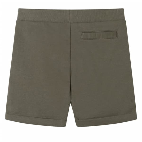 vidaXL Barneshorts med snor mørkekaki 116