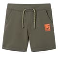 Miniatyrbilde 1 av 8: vidaXL Barneshorts med snor mørkekaki 92