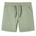 Miniatyrbilde 1 av 8: vidaXL Barneshorts med snor lysekaki 140