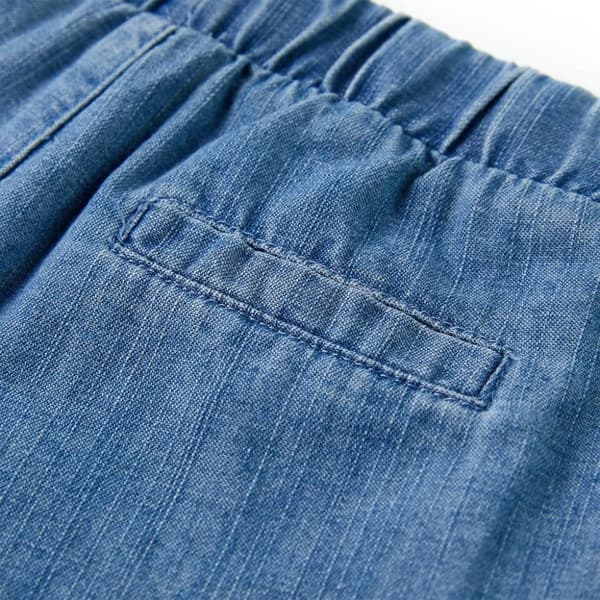 vidaXL Barneshorts denimblå 92