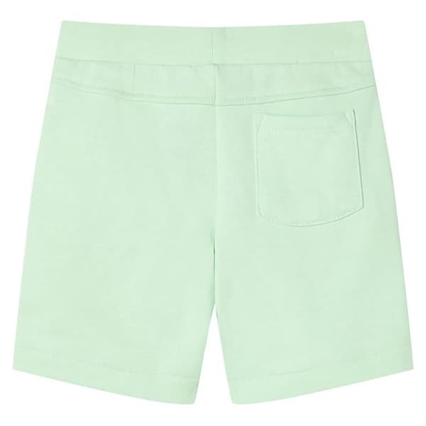 vidaXL Barneshorts med snor knallgrønn 92