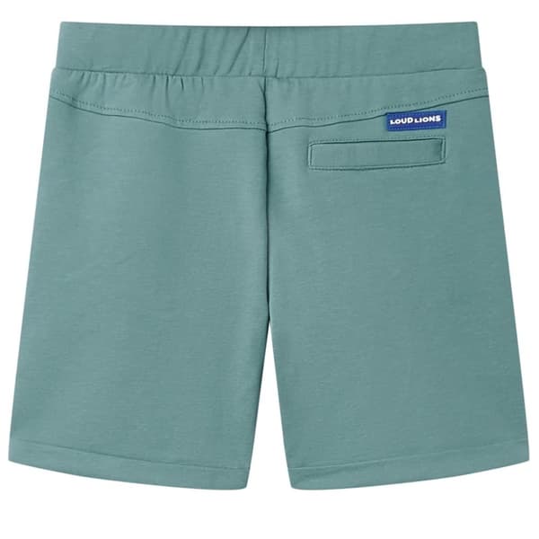 vidaXL Shorts til børn str. 116 med snøre petroleumsblå