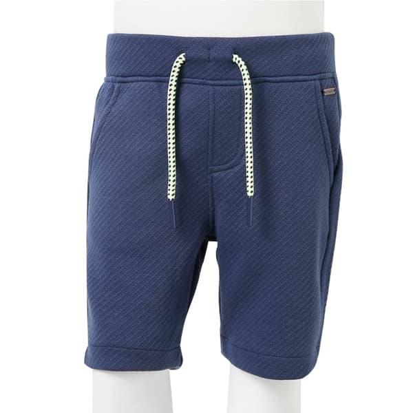 vidaXL Shorts til børn str. 92 med snøre mørkeblå