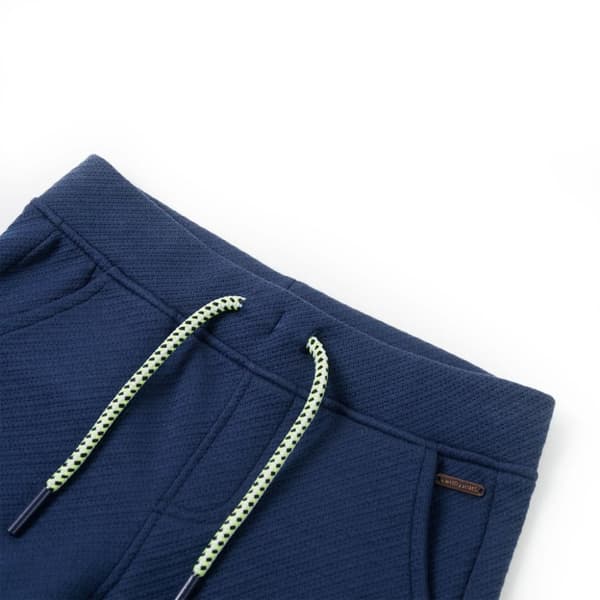 vidaXL Shorts til børn str. 128 med snøre mørkeblå