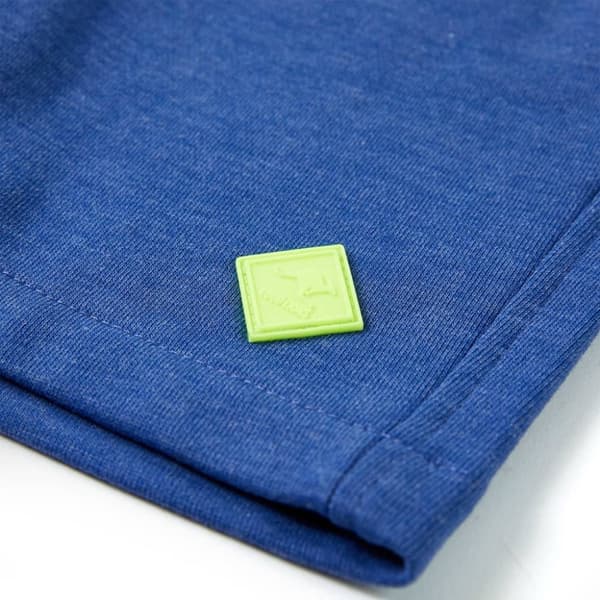 vidaXL Shorts til børn str. 92 med snøre blåmeleret