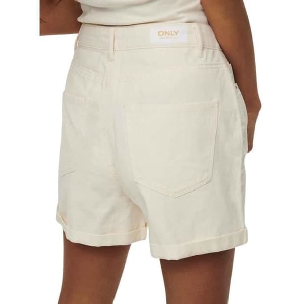 Shorts Only Vega Mom Beige för kvinnor