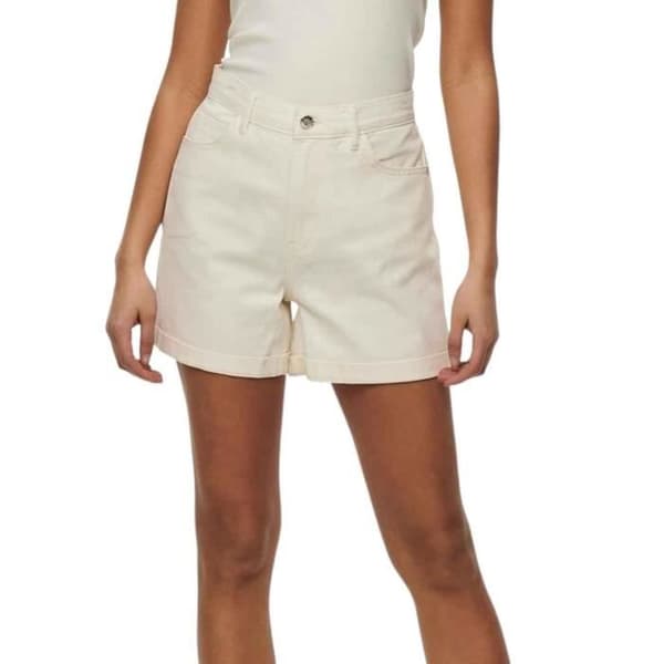 Shorts Only Vega Mom Beige för kvinnor