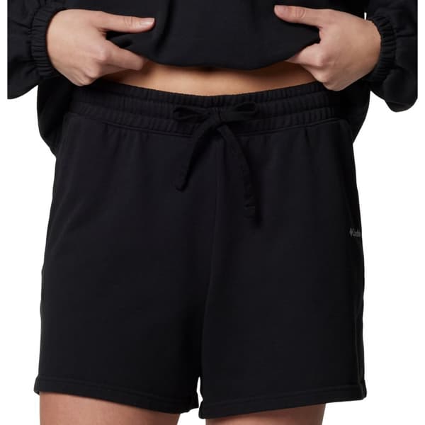 Columbia Trek French Terry Wmns Shorts 2032941011, Kvinna, Shorts, Svart