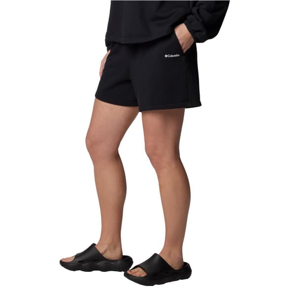 Columbia Trek French Terry Wmns Shorts 2032941011, Kvinna, Shorts, Svart