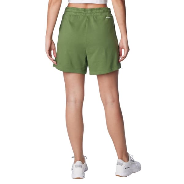 Columbia Trek French Terry Wmns Shorts 2032941352, Kvinna, Shorts, Grön