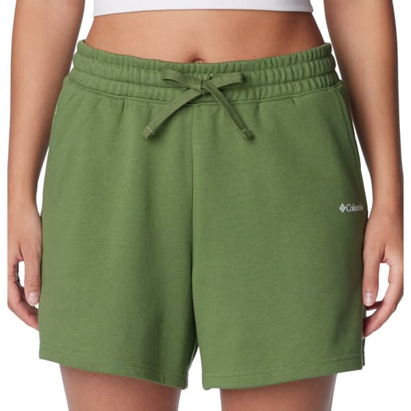 Columbia Trek French Terry Wmns Shorts 2032941352, Kvinna, Shorts, Grön