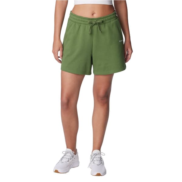 Columbia Trek French Terry Wmns Shorts 2032941352, Kvinna, Shorts, Grön
