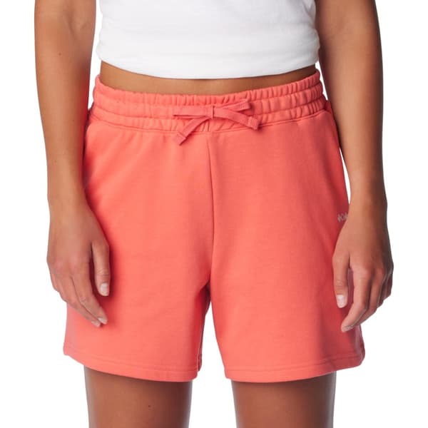 Columbia Trek French Terry Wmns Shorts 2032941608, Kvinna, Shorts, Rosa