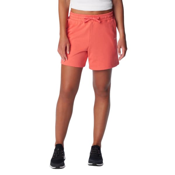 Columbia Trek French Terry Wmns Shorts 2032941608, Kvinna, Shorts, Rosa