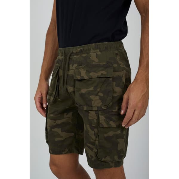 Brave Soul Militär Camo Cargo Shorts för herrar
