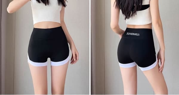 Yogashorts - Gymshorts För Kvinnor - Summar