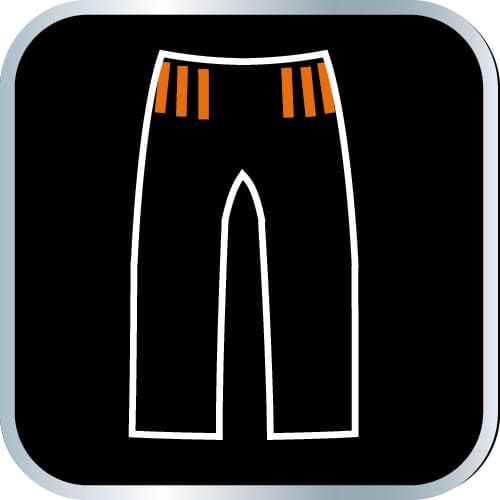 Korte shorts, 100% bomuld, str. S