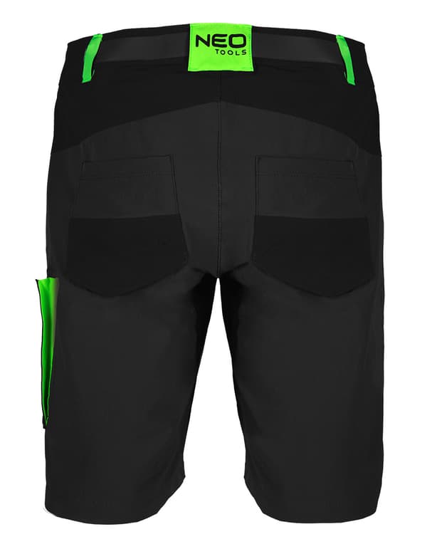 PREMIUM shorts, 4-vejs stretch, sort, str. L