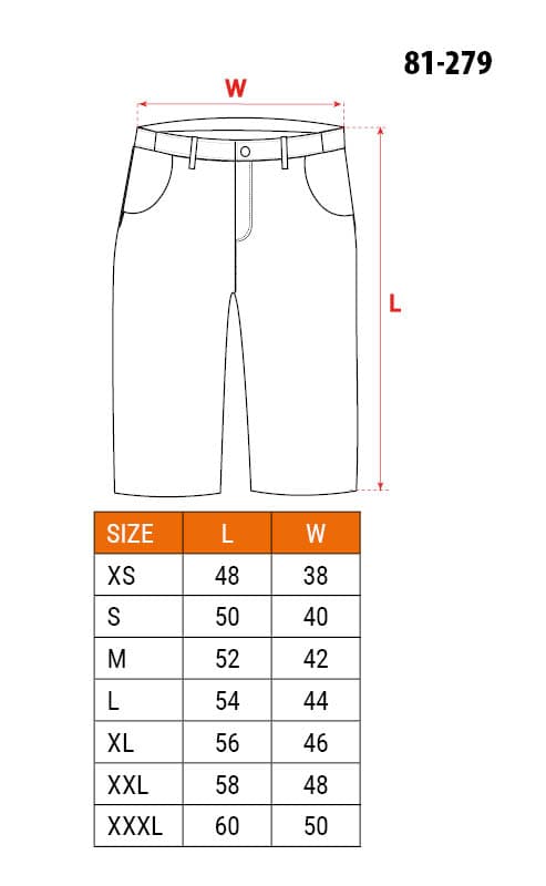 DENIM-shortsit, koko L