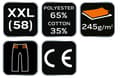 Pikkukuva 6 / 8: BASIC shortsit, koko XXL