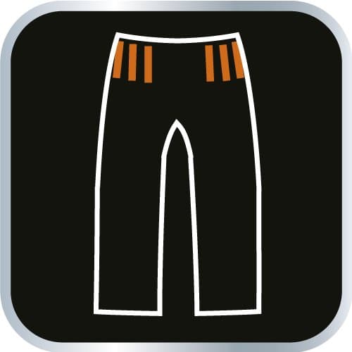 Camo-shorts, storlek S