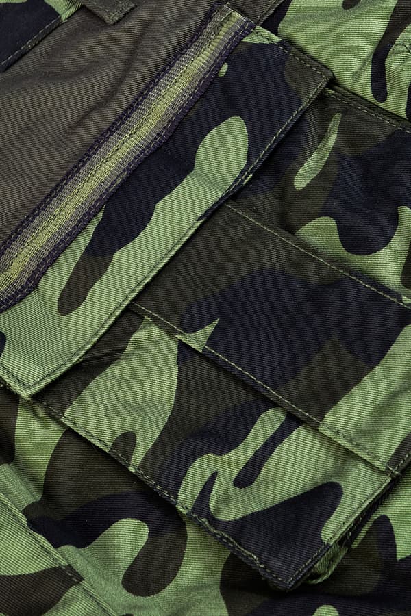 Camoshorts, størrelse XL