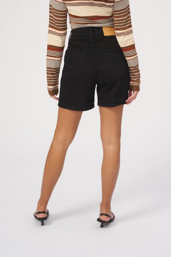 The Original Performance Denim Shortsit - musta denim