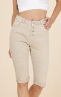 Miniatyrbild 1 av 3: Chic - Caprishorts 3167 4 knappar
